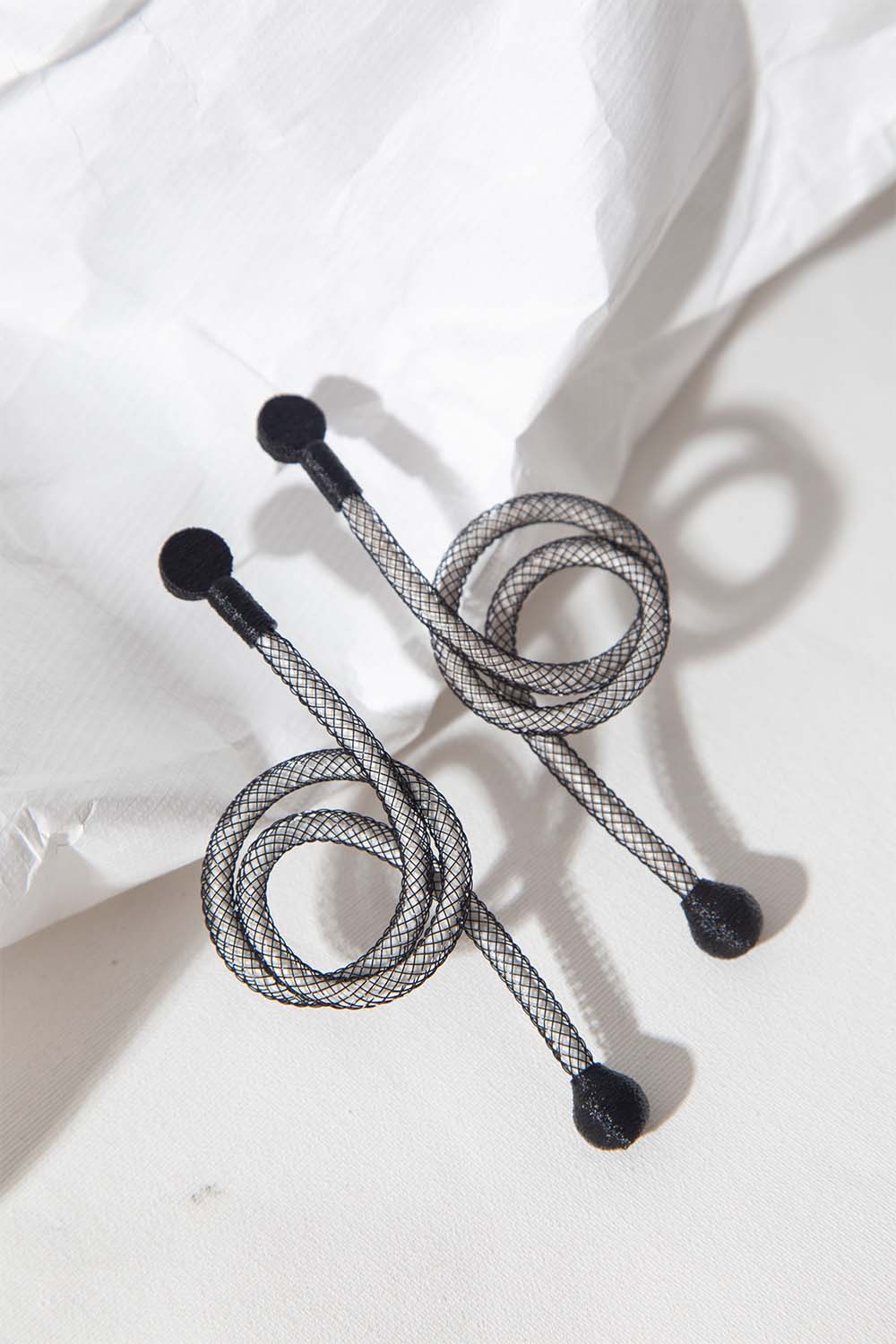 Pendientes Life Nudo - Blanco/Negro