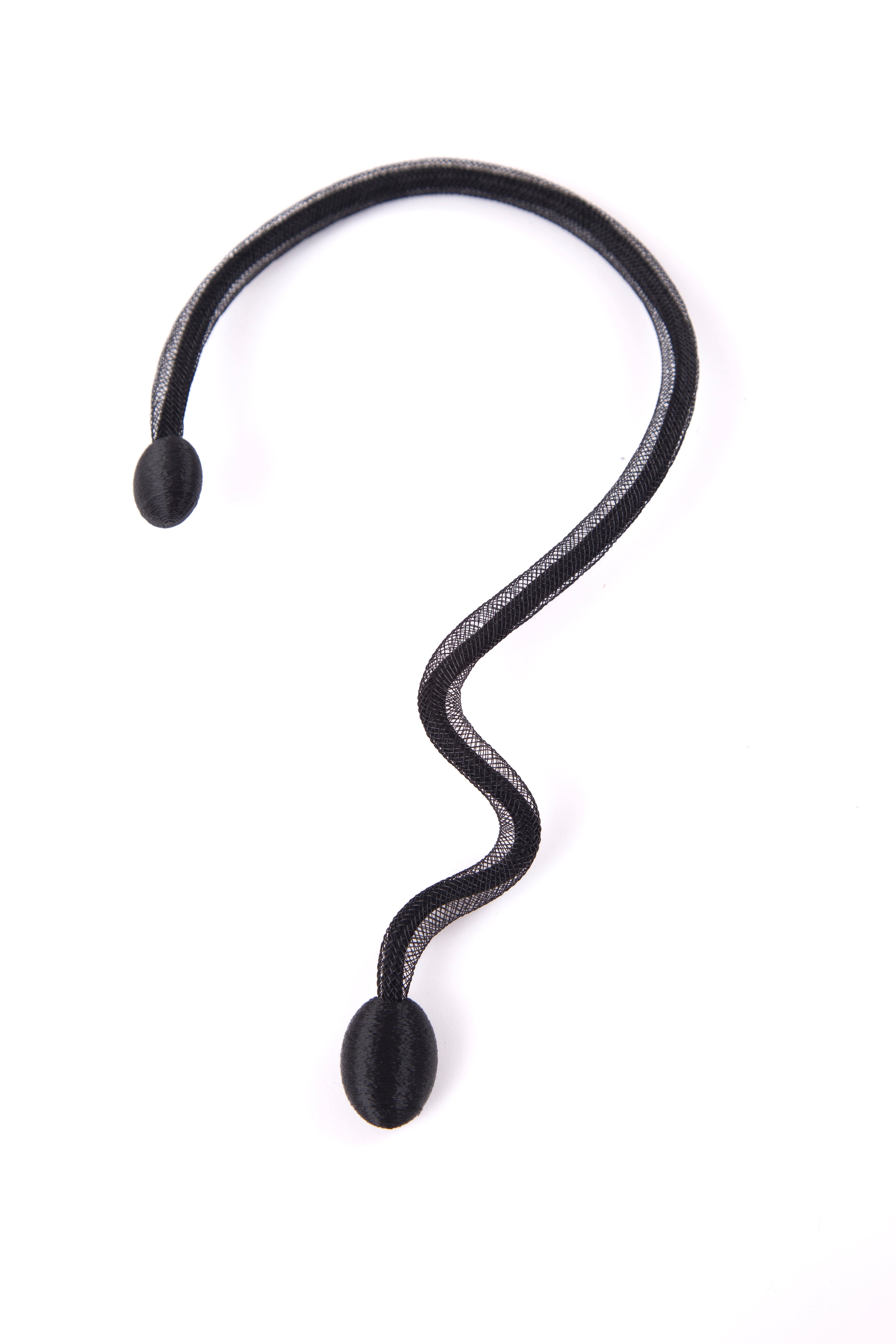 Life Necklace Snake - Black