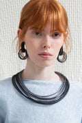 Collar Life Redondo - Negro/Gris/Blanco