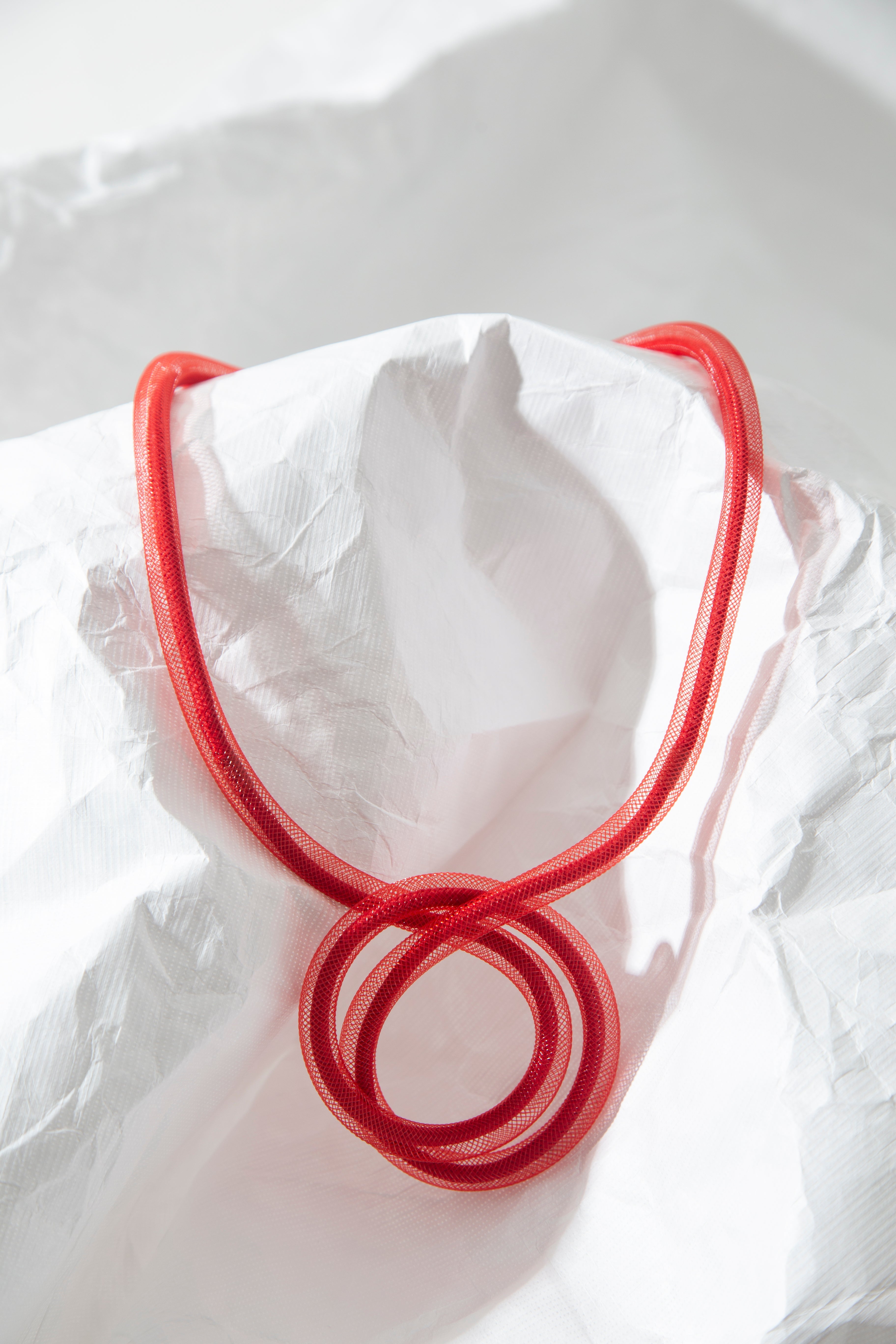 Collar Life Medallón - Rojo