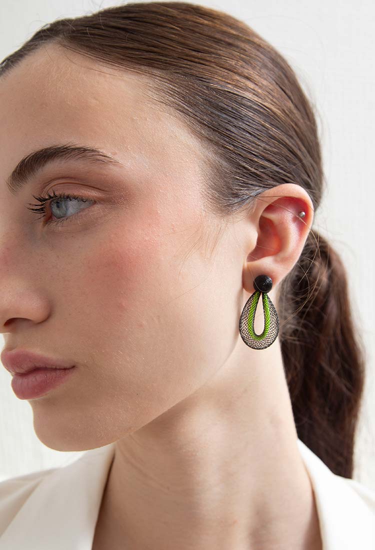 Pendientes Life Drop - Amarillo