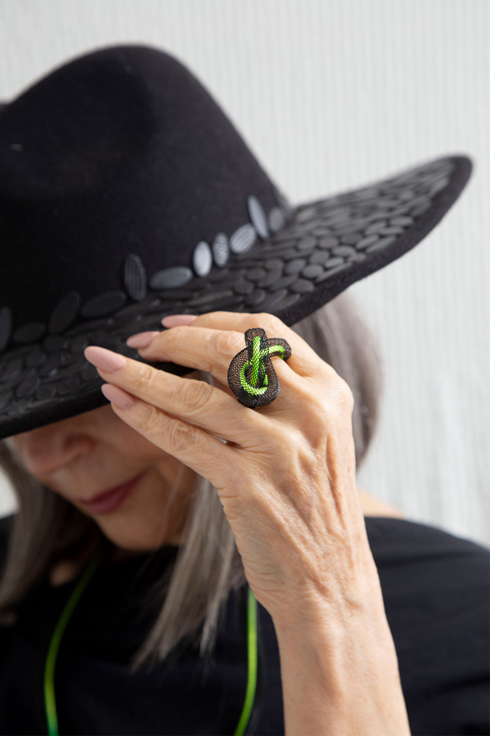 Anillo Life Nudo - Amarillo