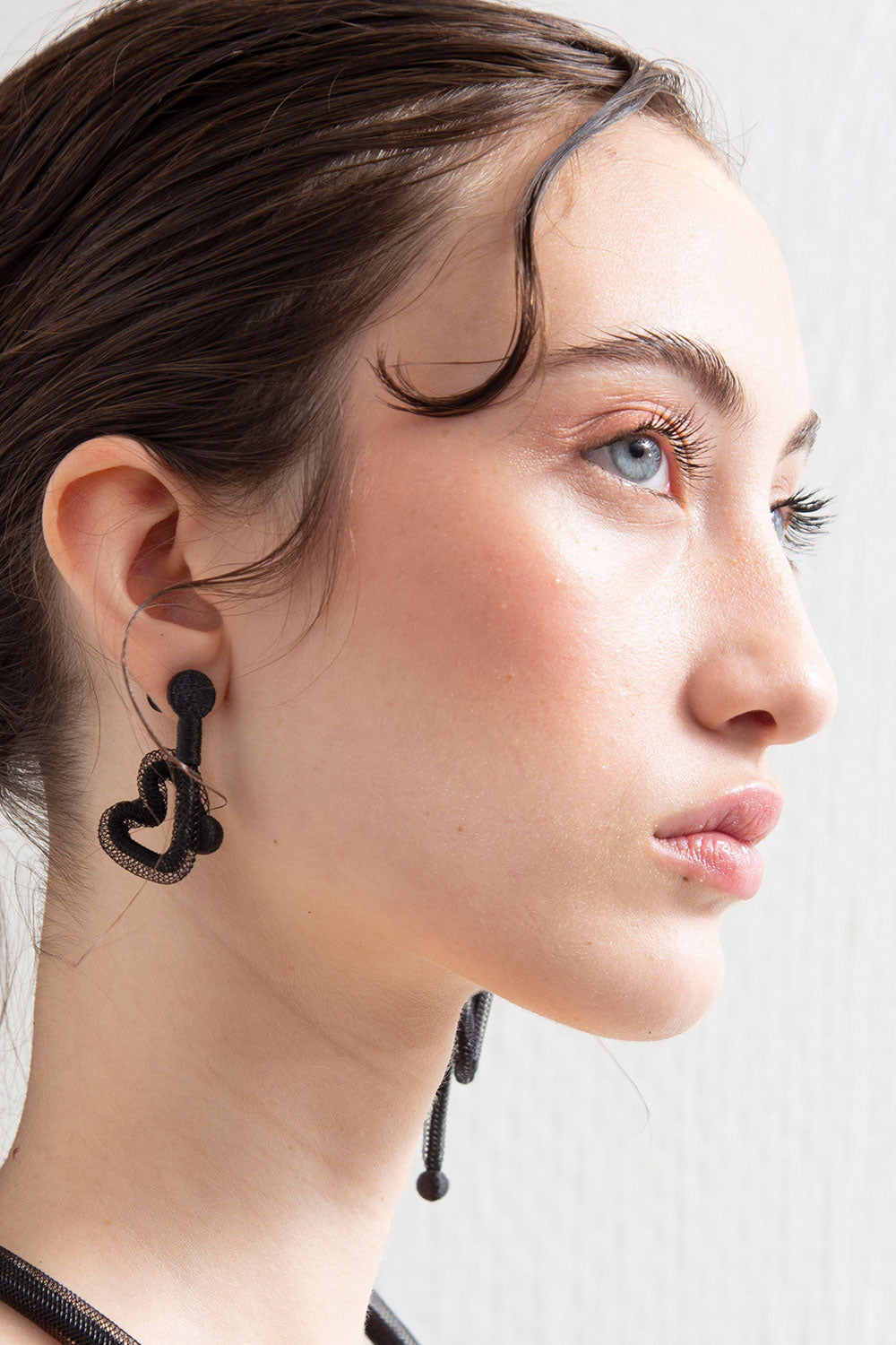 Boucles d'oreilles Life Love - Noir