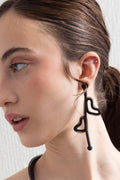 Boucles d'oreilles Life Love - Noir