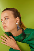Pendientes Mar - Negro 