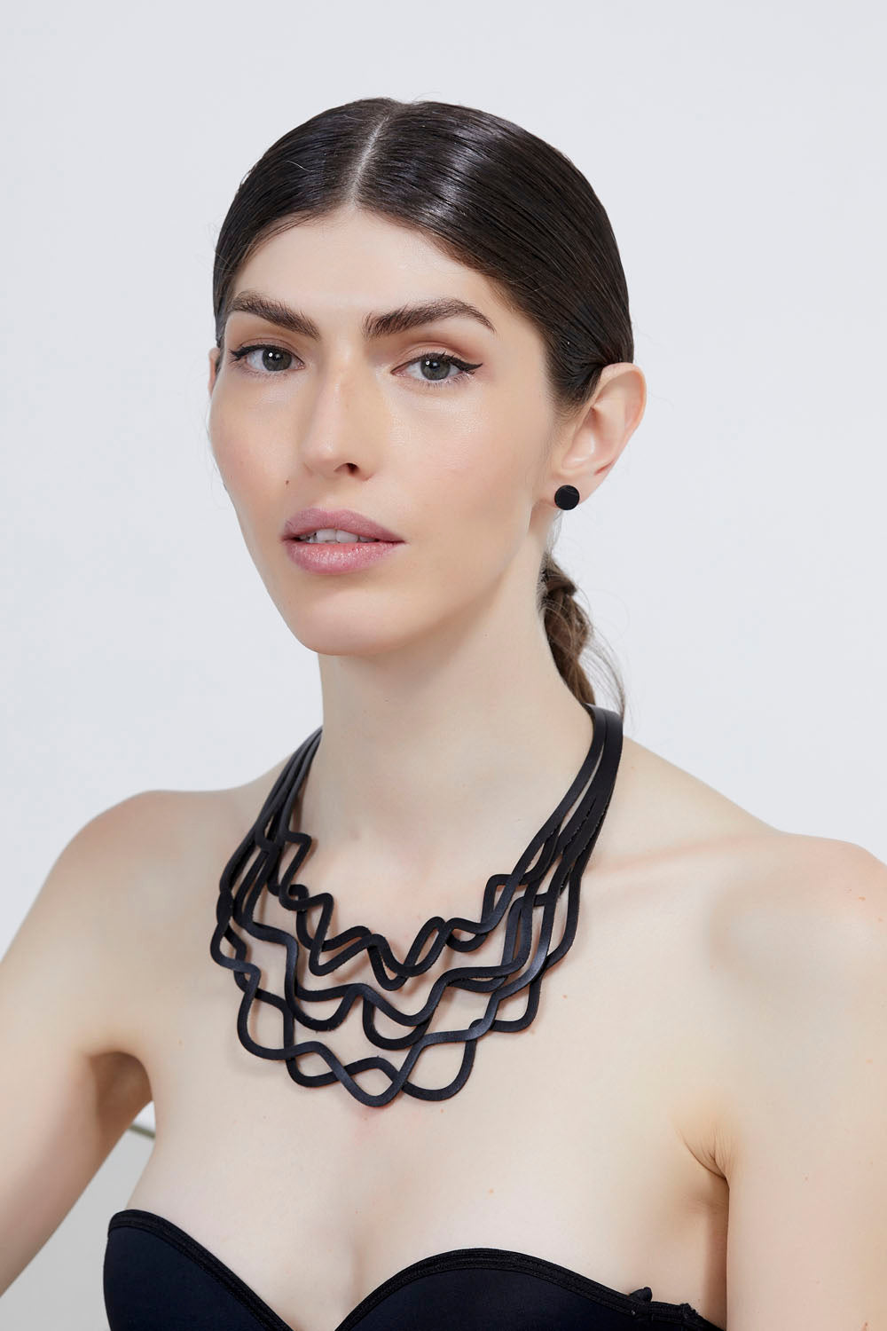 Collar Curves Duo - Negro