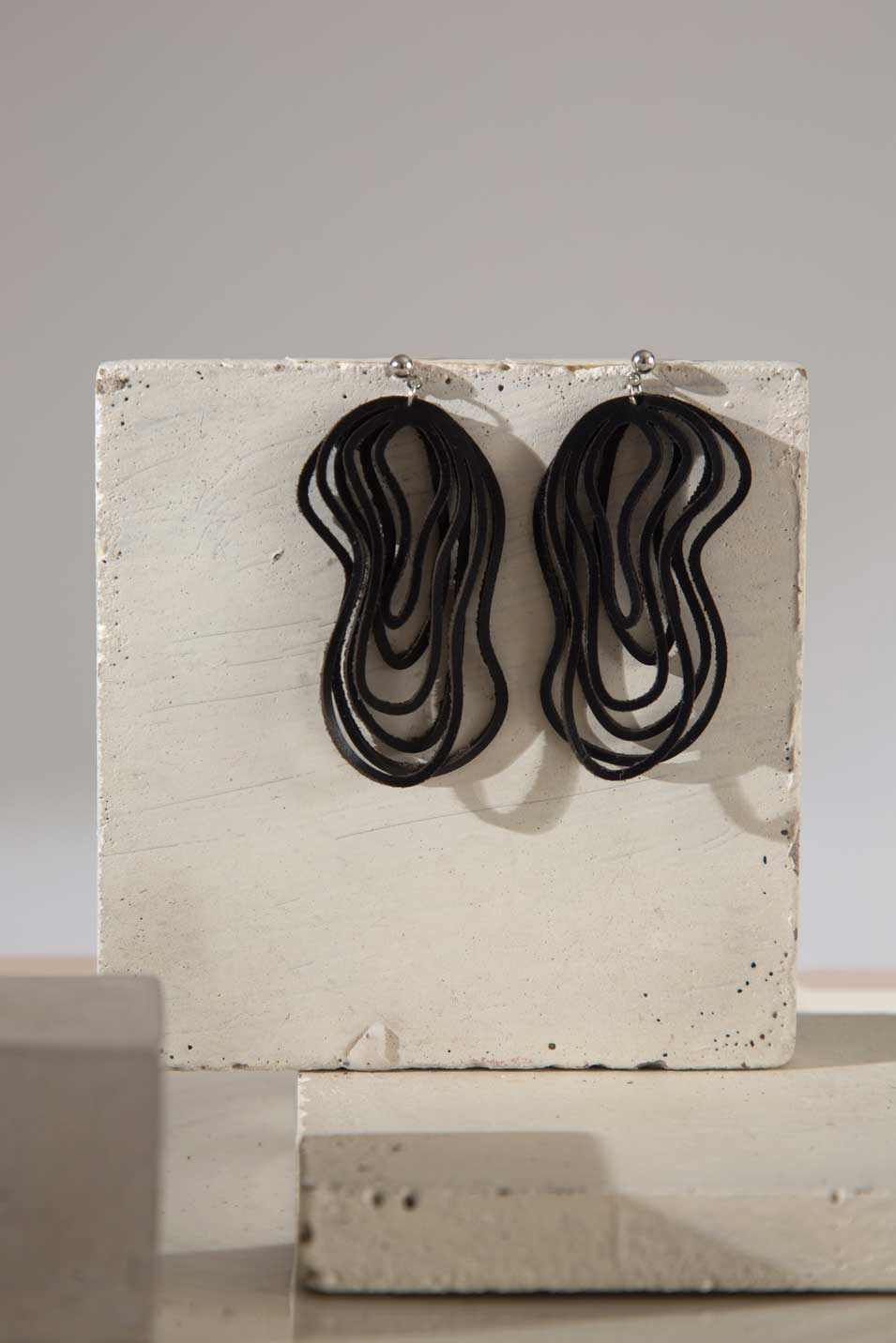 Pendientes Curves Duo - Negro