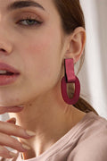 Pendientes Miss Link Cortos - Burdeos