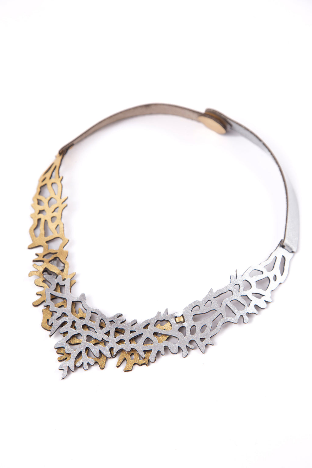 Collar Mar Duo - Plata/Oro