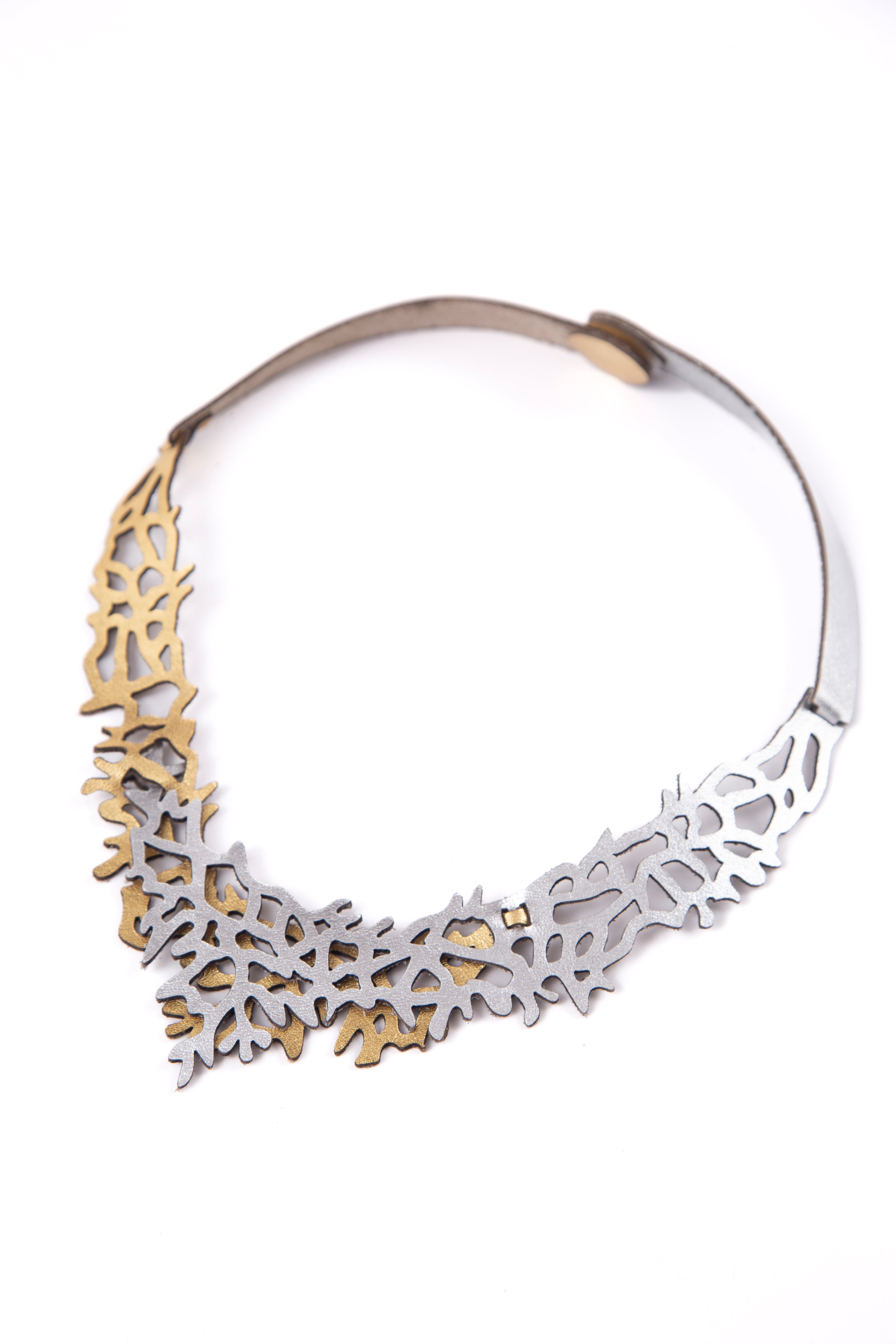 Collar Mar Duo - Plata/Oro