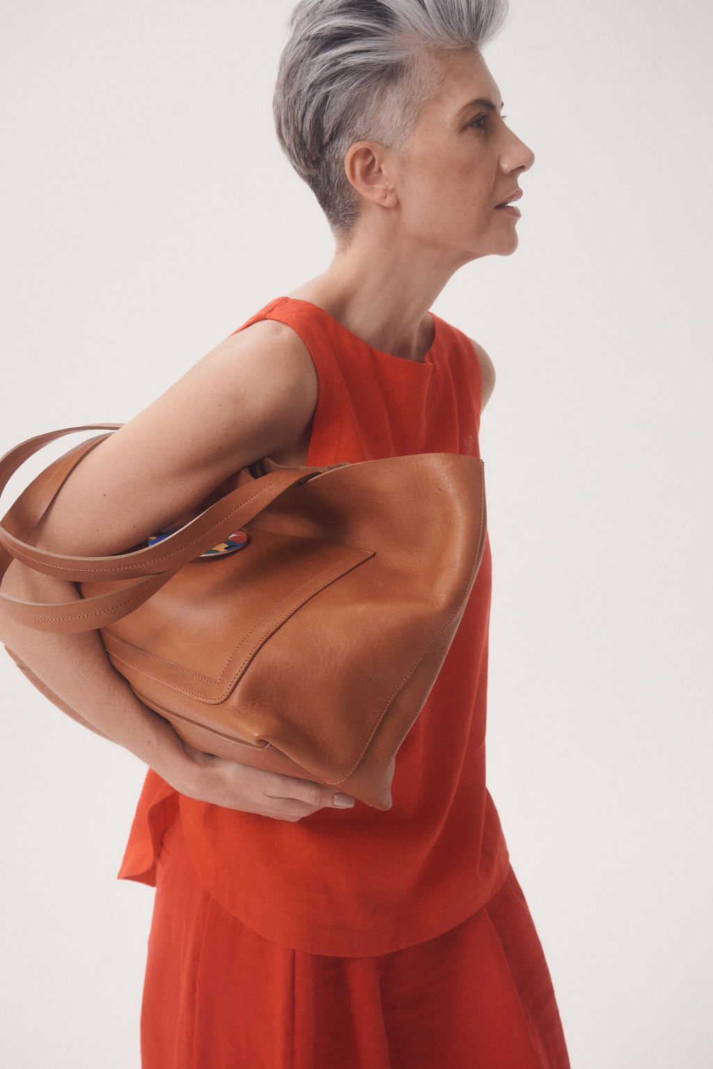 Mies Tote Bag - Camel