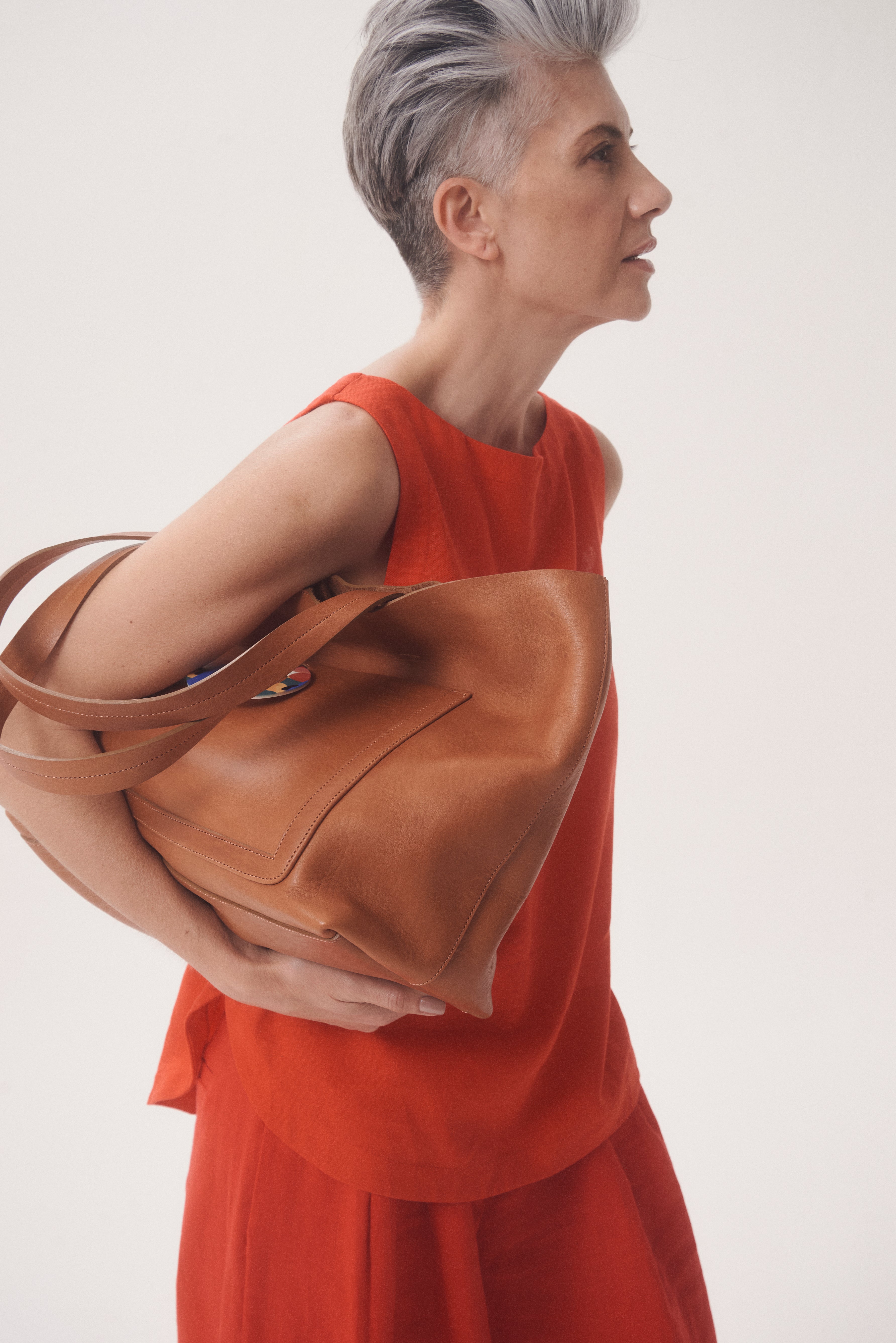 Mies Tote Bag - Camel