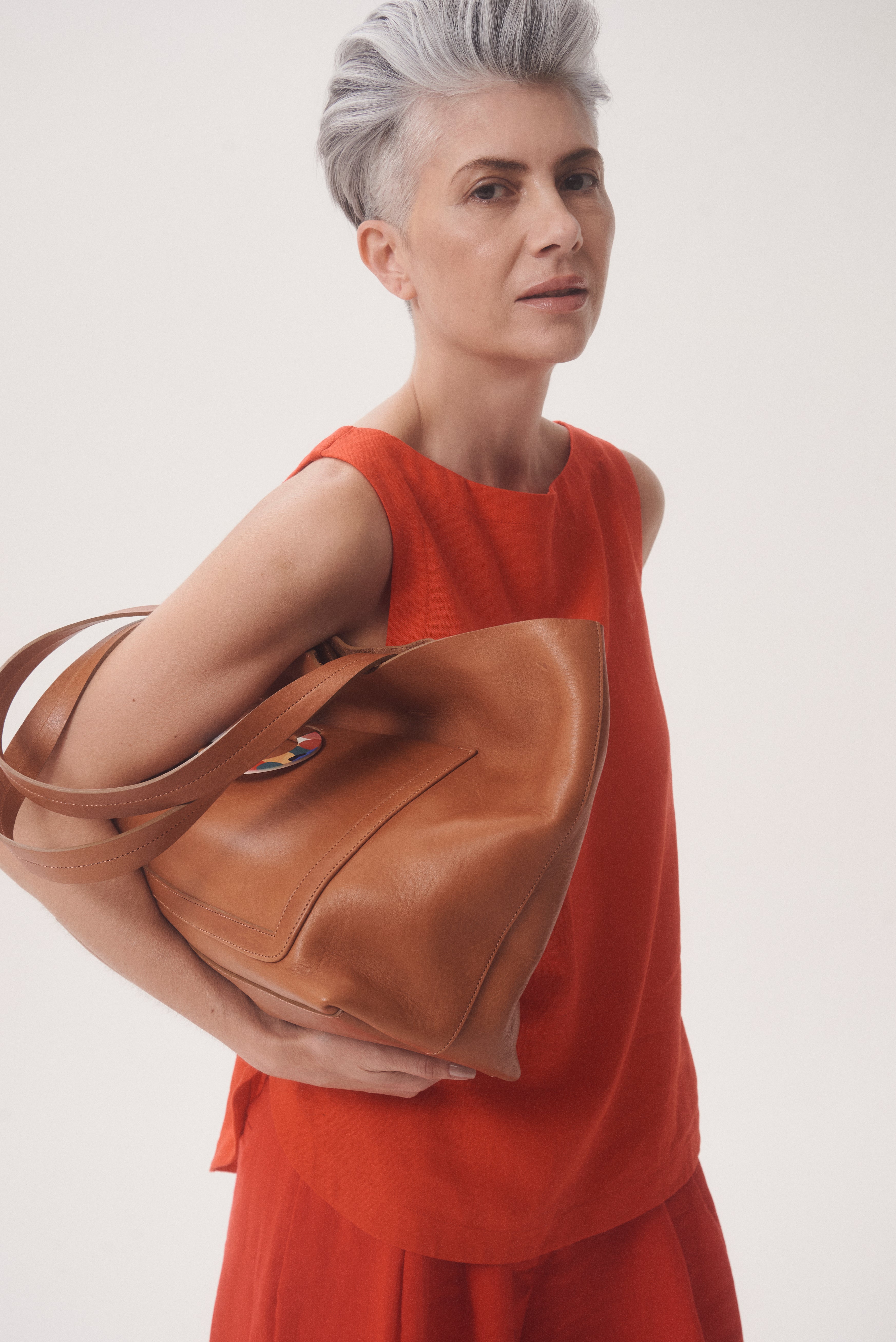 Mies Tote Bag - Camel