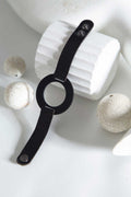 Brazalete Mies Círculo - Negro
