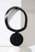 Collar Mies Círculo - Negro