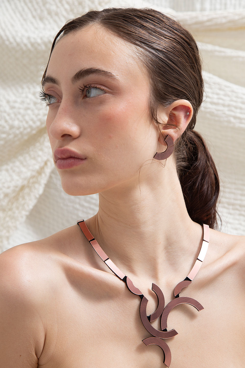 Pendientes Mies Arco - Cobre