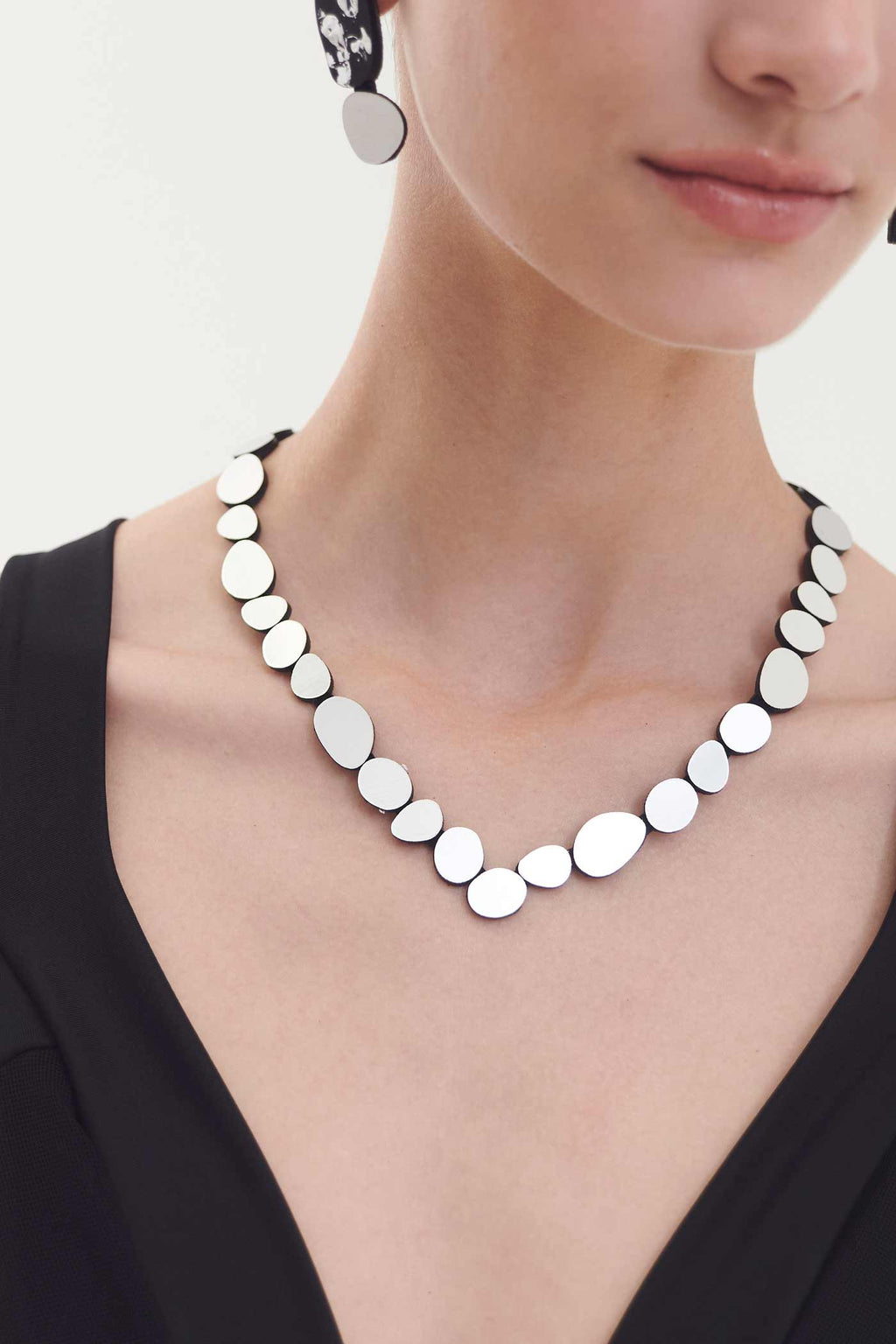 Collar Organic Reflections V - Plata