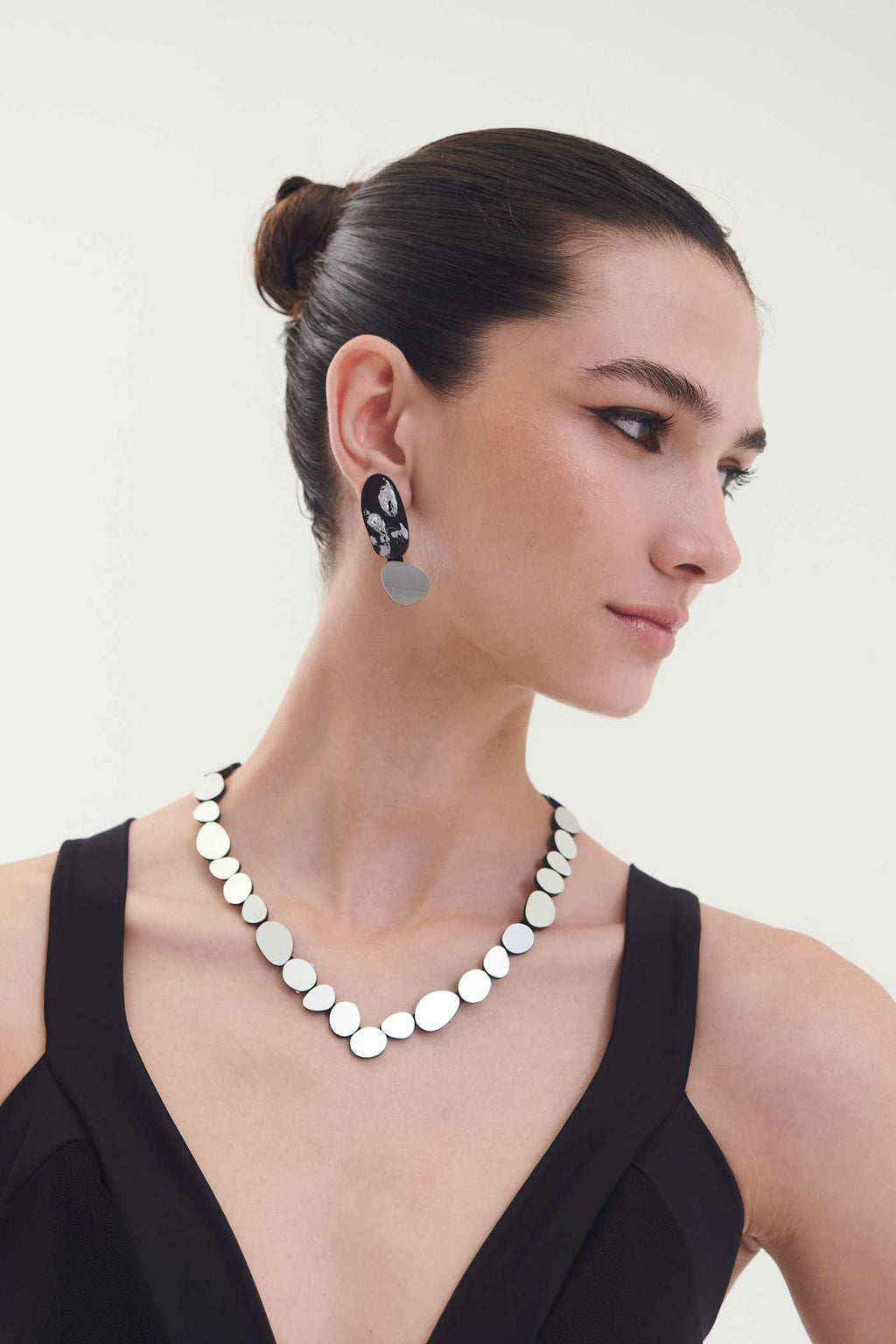 Collar Organic Reflections V - Plata