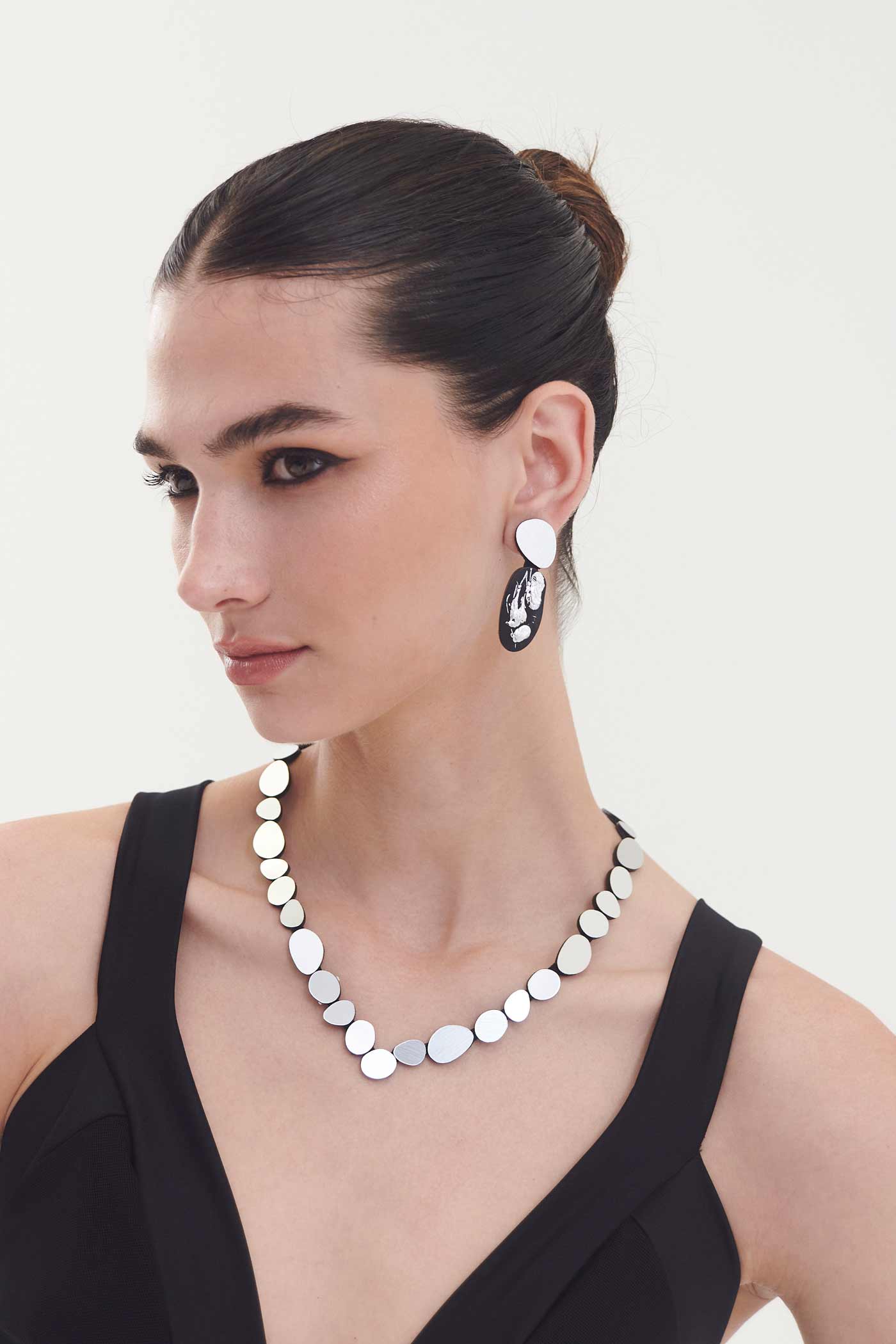 Collar Organic Reflections V - Plata