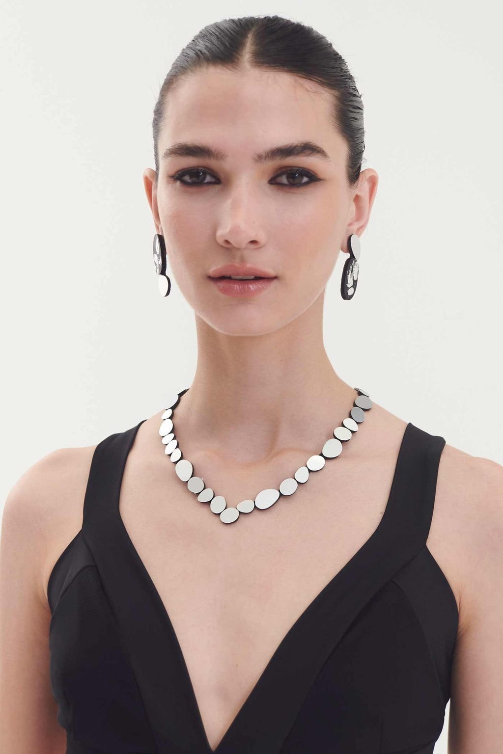Collar Organic Reflections V - Plata