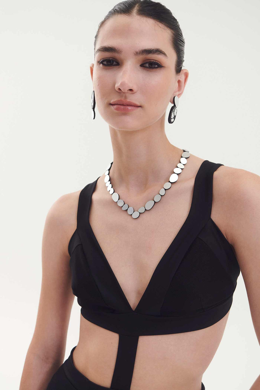 Collar Organic Reflections V - Plata