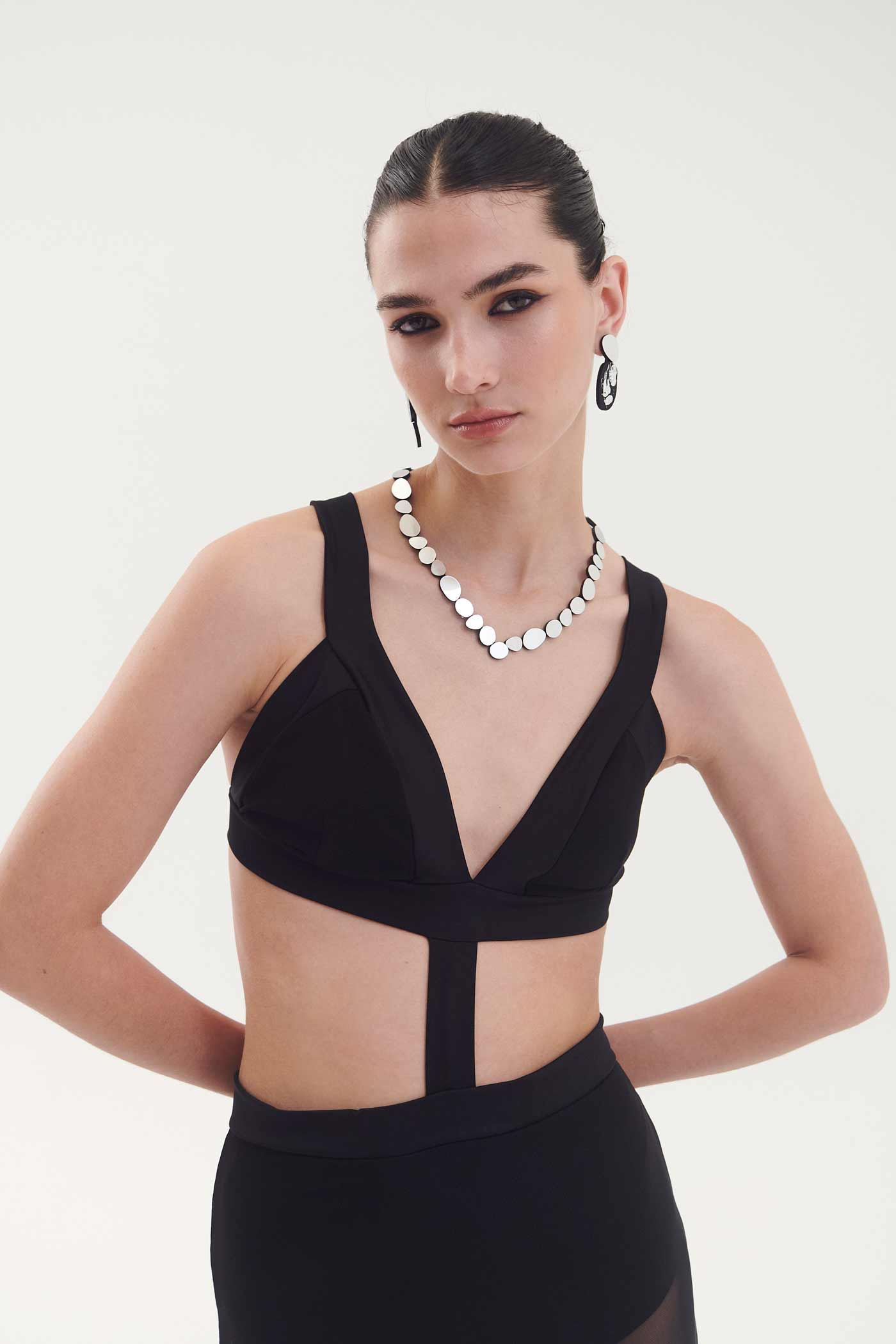 Collar Organic Reflections V - Plata