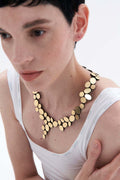 Collar Organic Reflections V - Oro