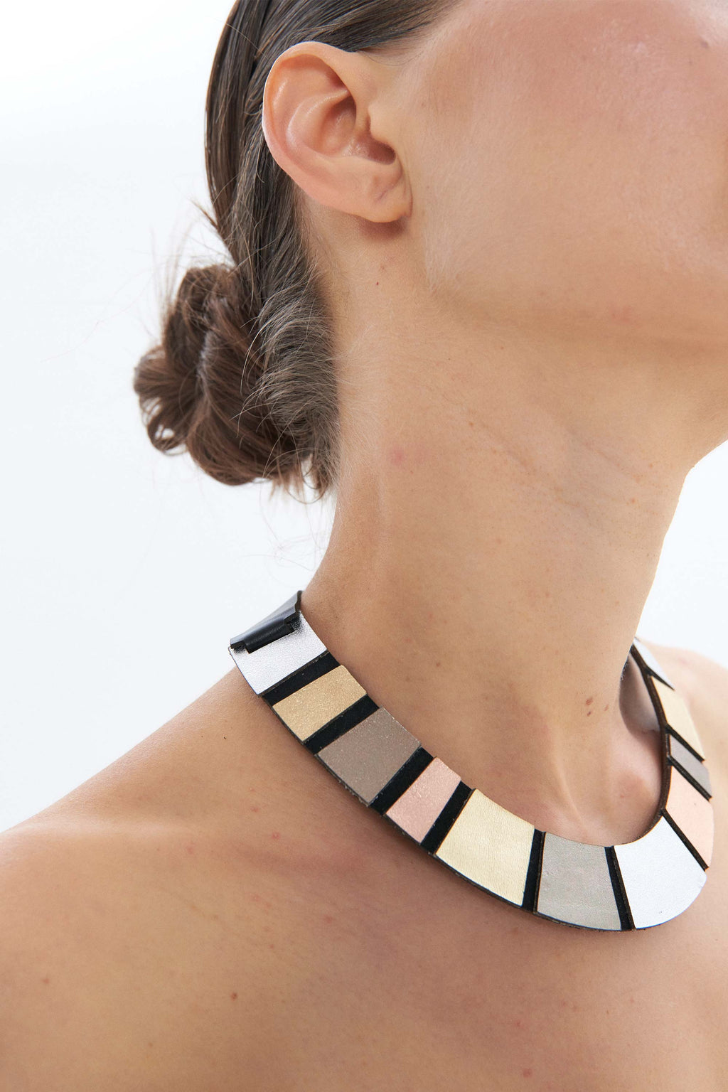 Collar Rainbow Redondo - Metálico