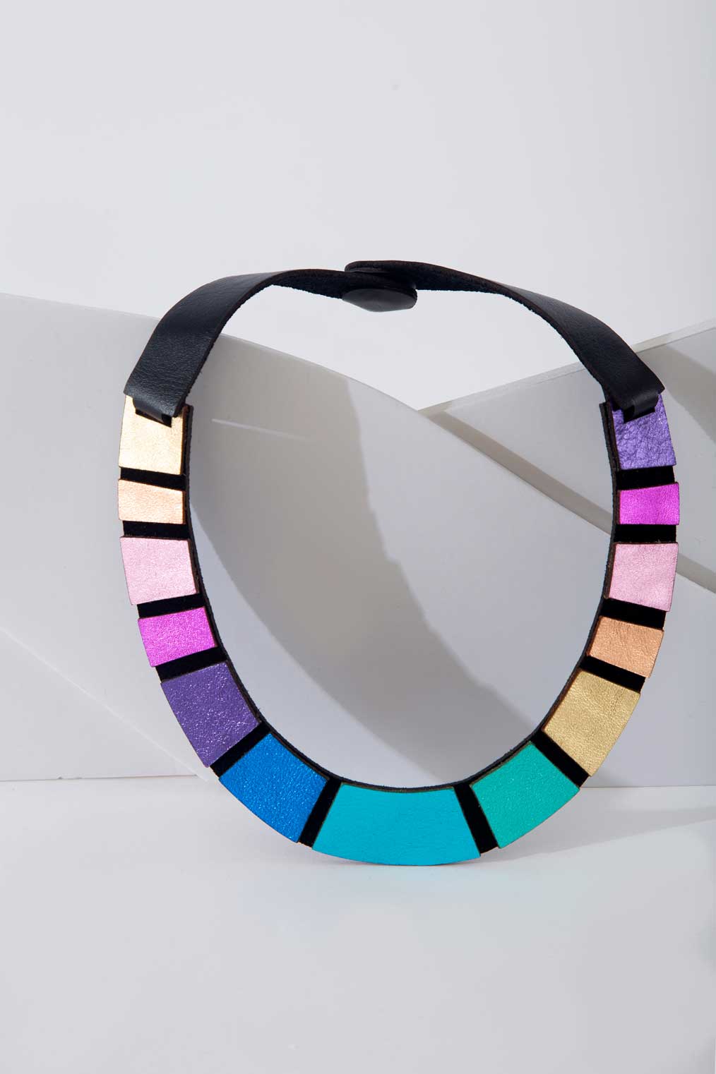 Collar Rainbow Redondo - Arcoíris