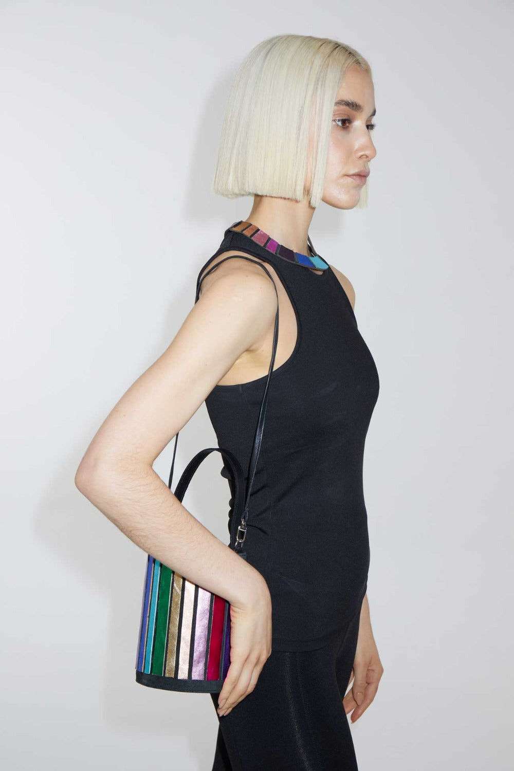 Pre-Order - Bolso de cuero Rainbow - Arcoíris