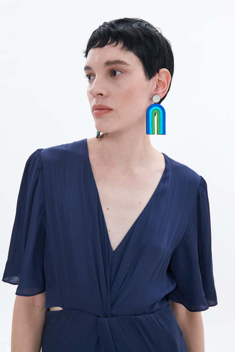 Pendientes Rainbow Arch - Colores Fríos