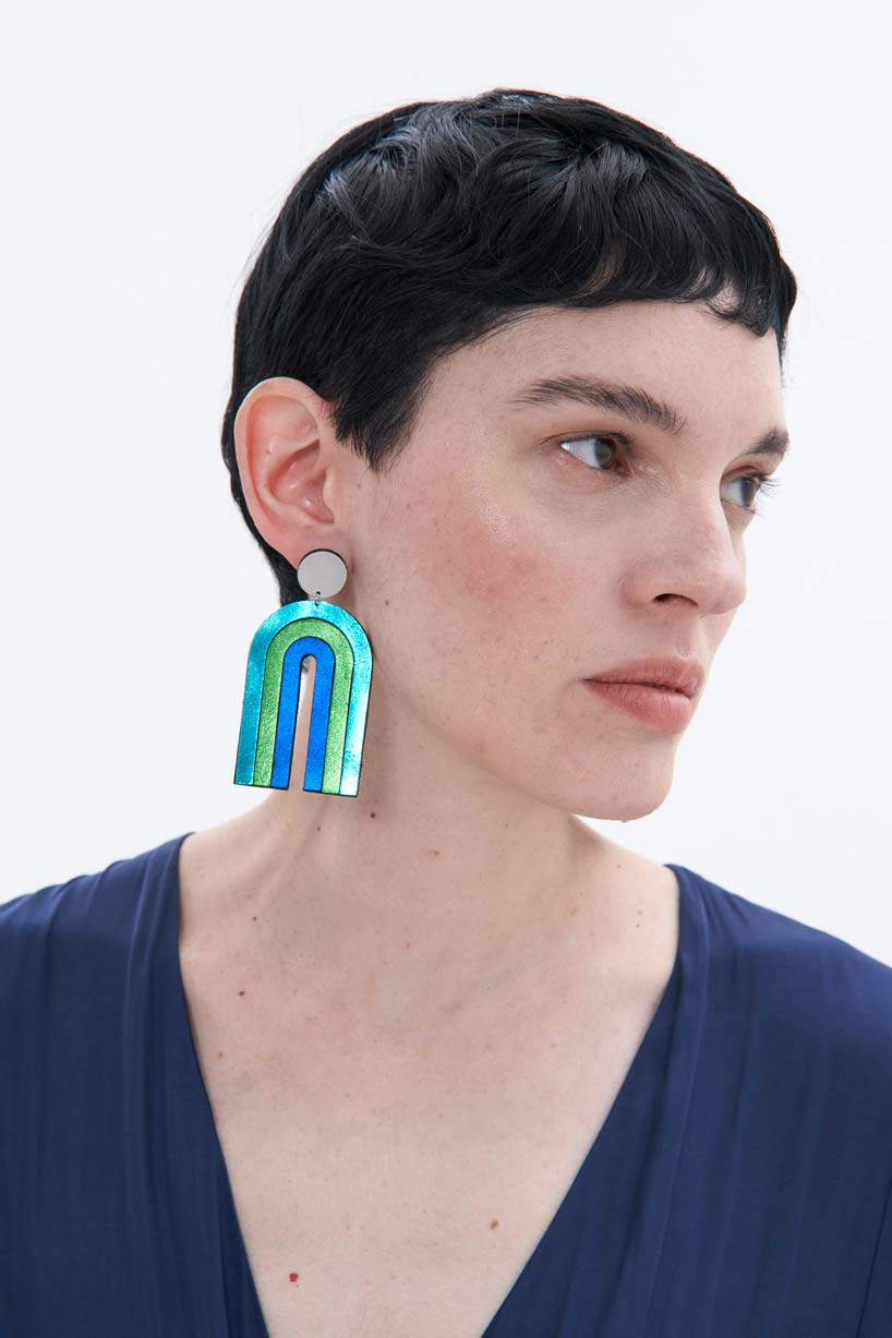 Pendientes Rainbow Arch - Colores Fríos