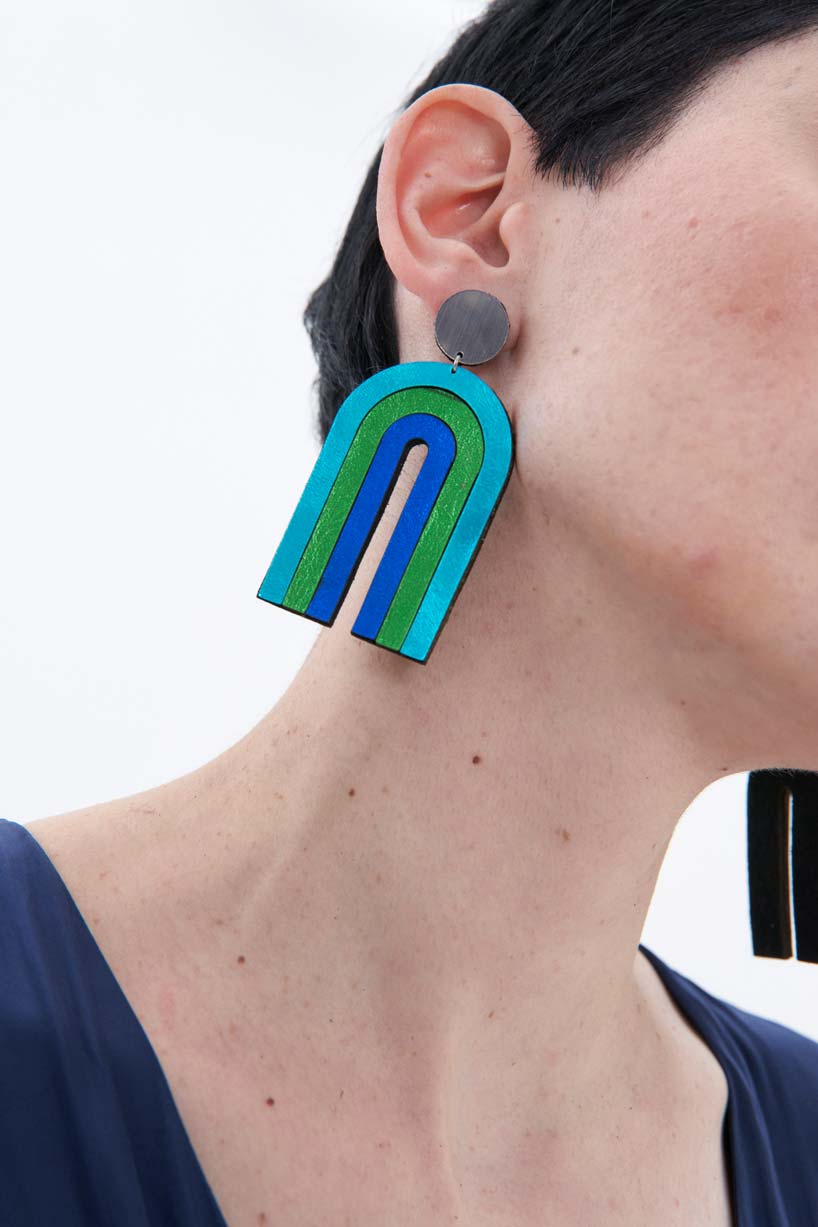 Pendientes Rainbow Arch - Colores Fríos