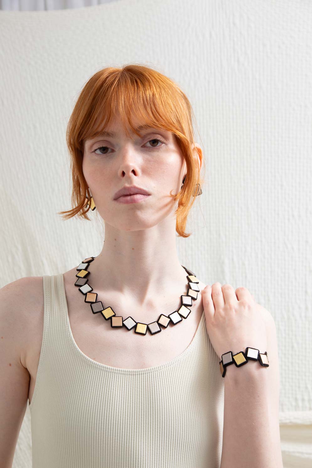 Collar Rainbow Redondo - Metálico