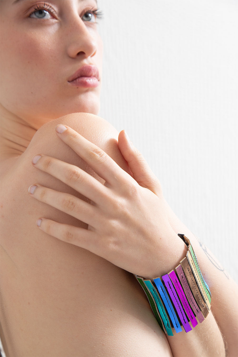 Brazalete Rainbow Elástico - Arcoíris