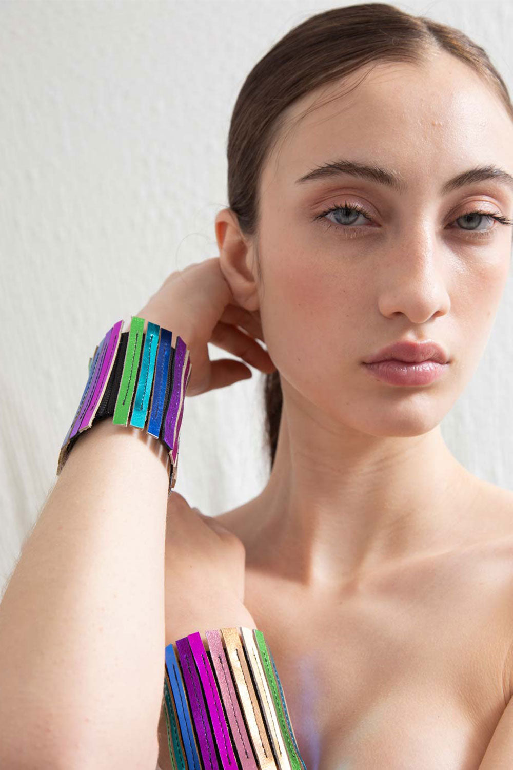 Brazalete Rainbow Elástico - Arcoíris