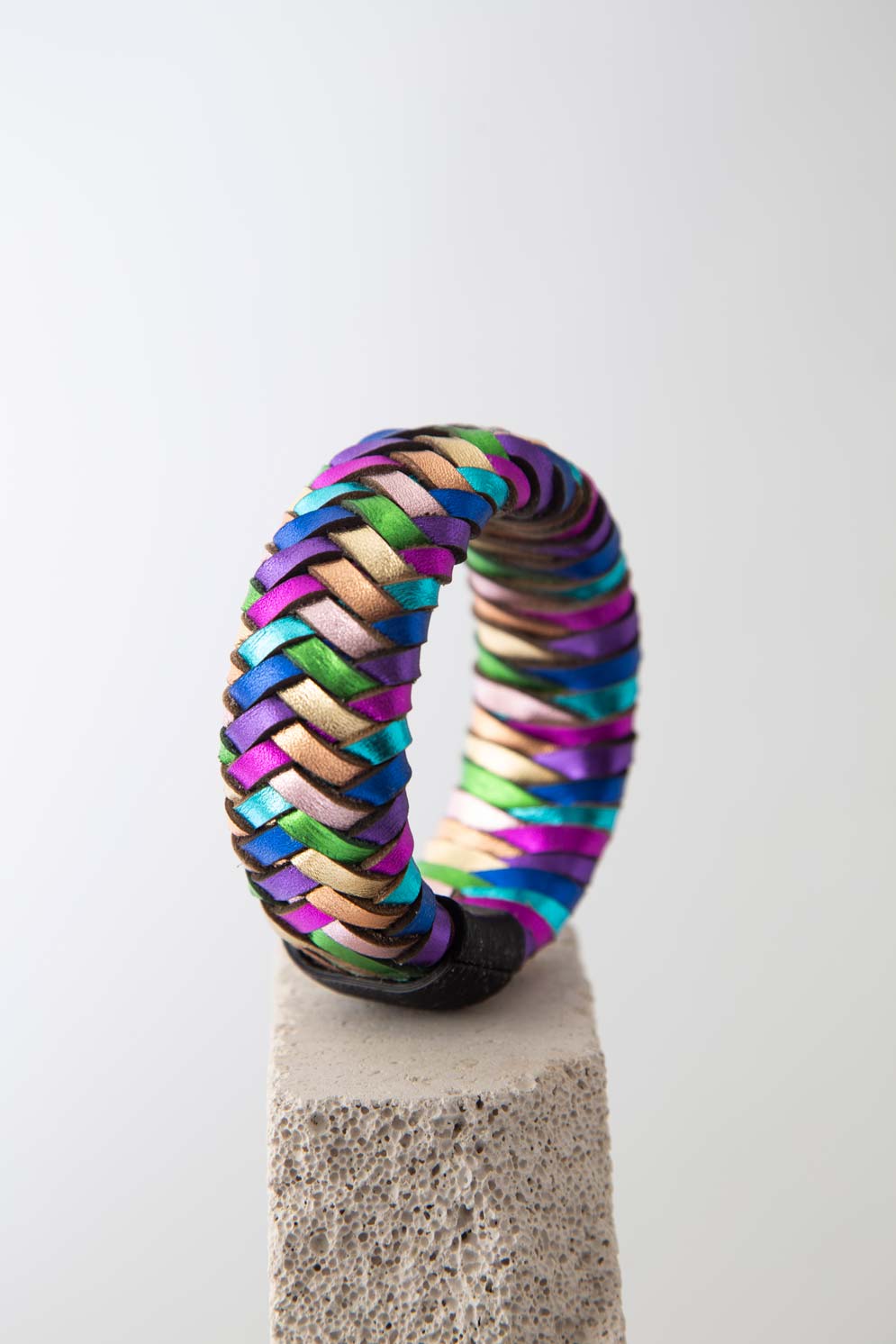 Brazalete Rainbow Tejido - Arcoíris