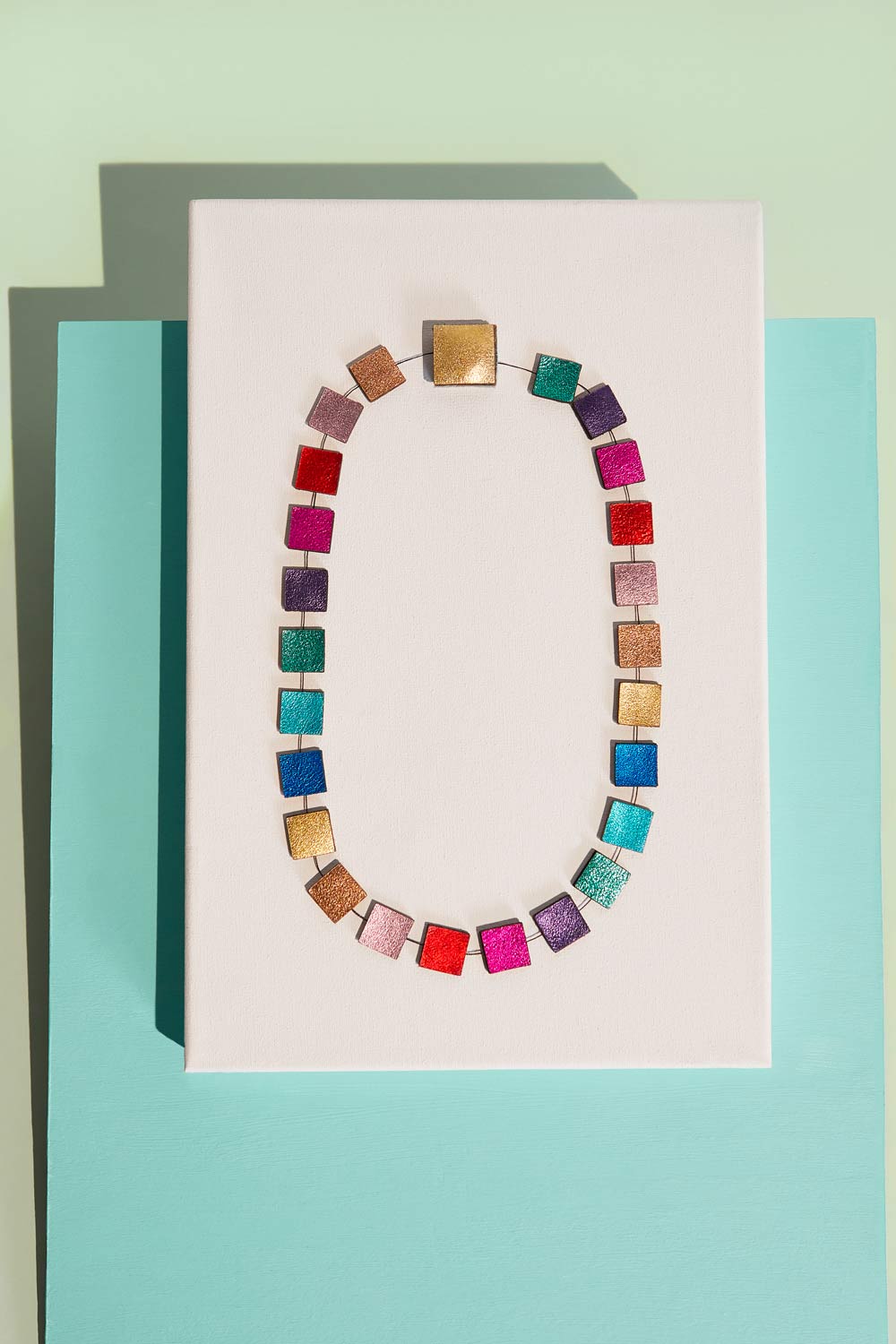 Collar Rainbow Corto - Arcoíris