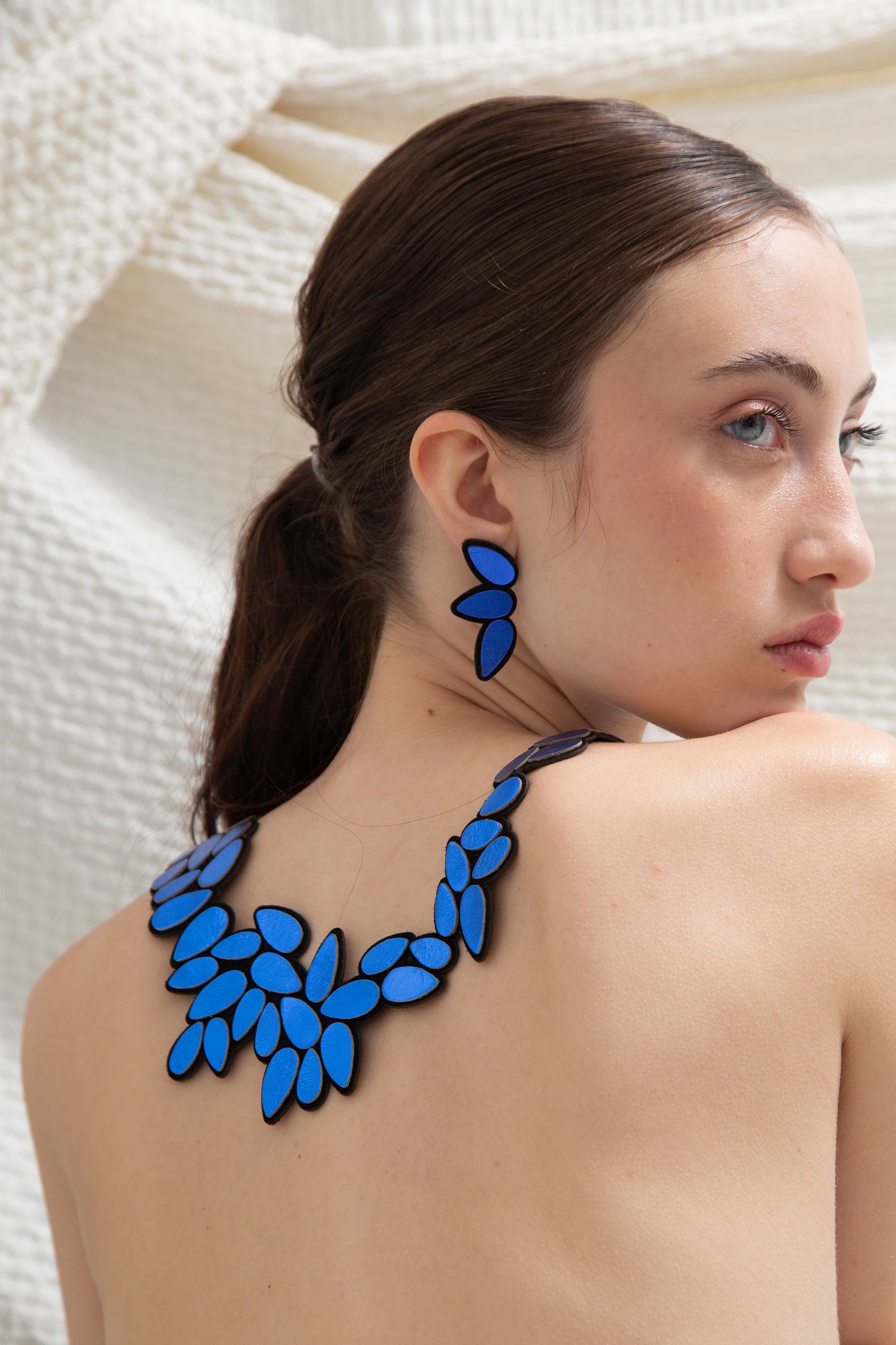 Pendientes Raindrop - Azul