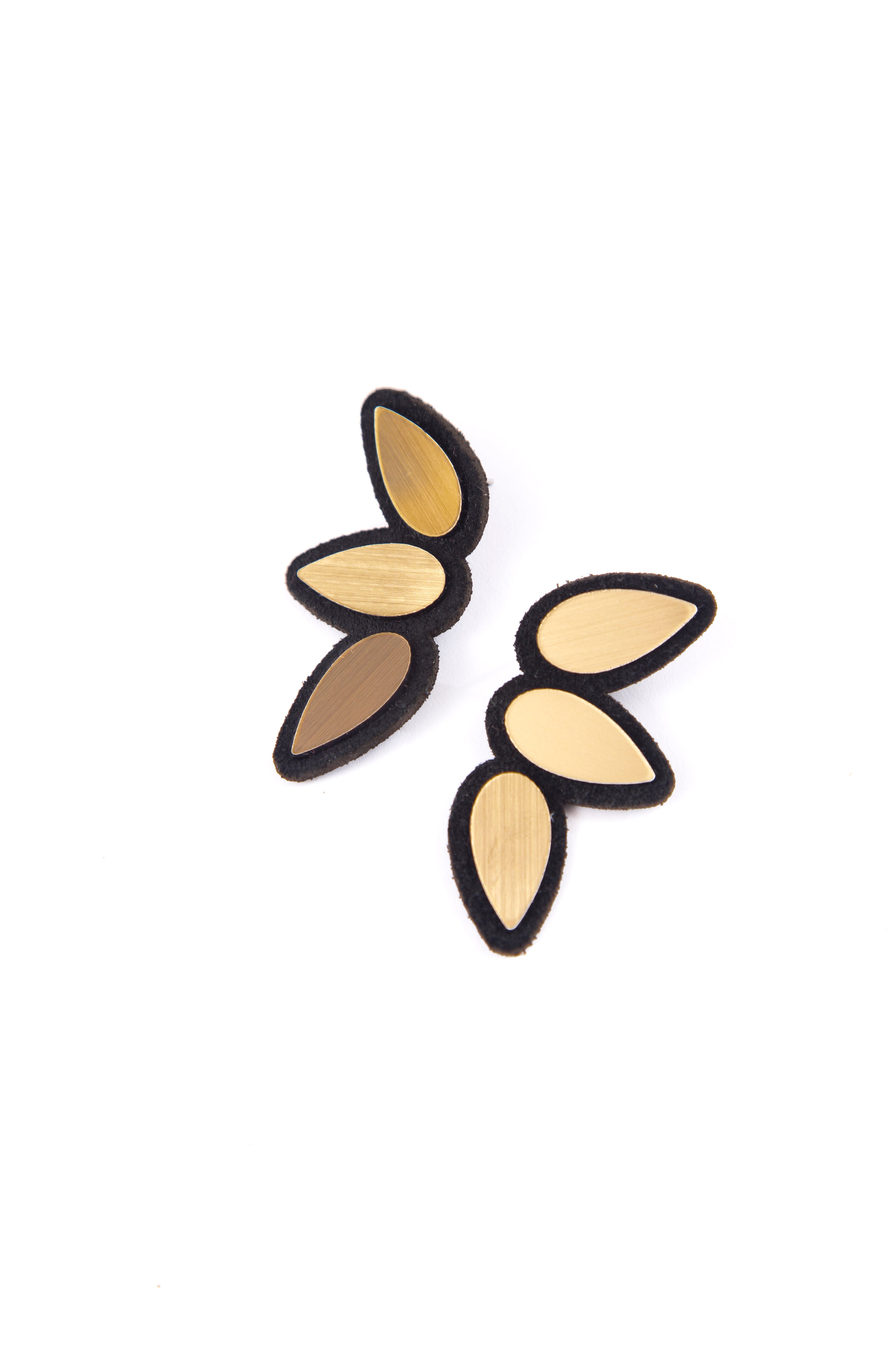 Pendientes Raindrop - Oro