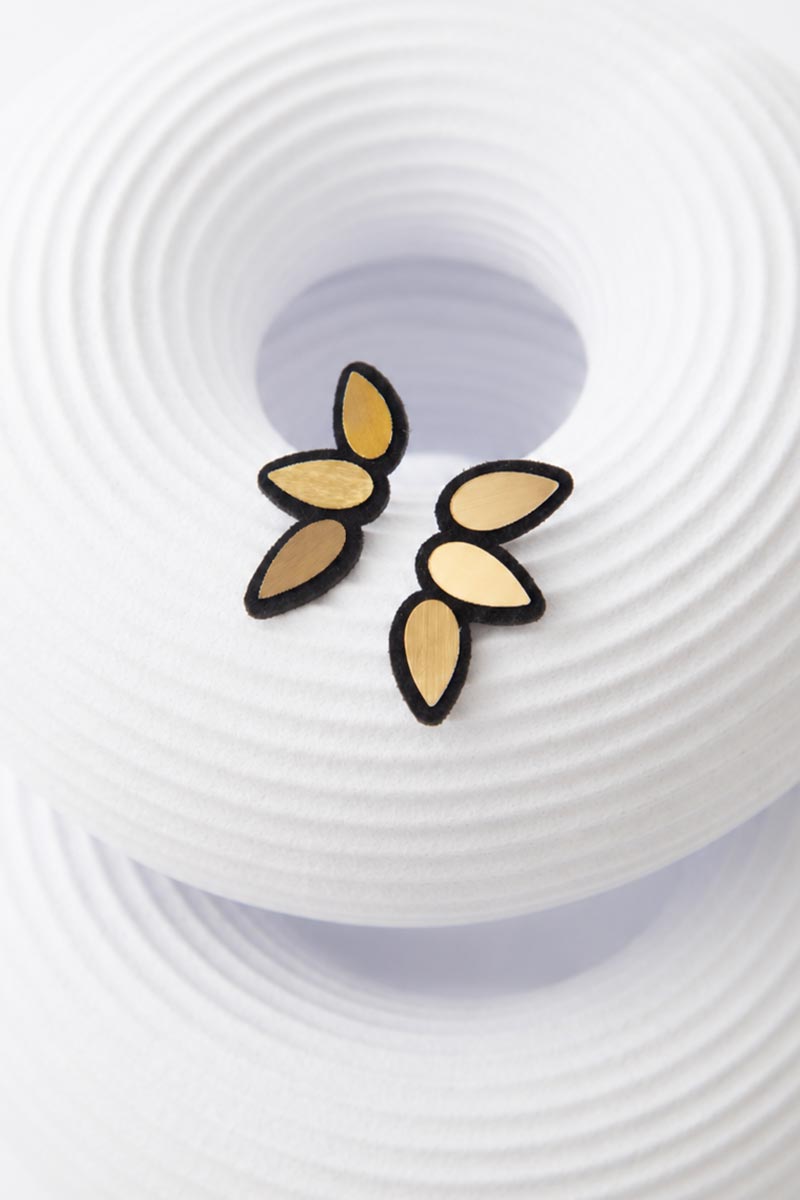 Pendientes Raindrop - Oro