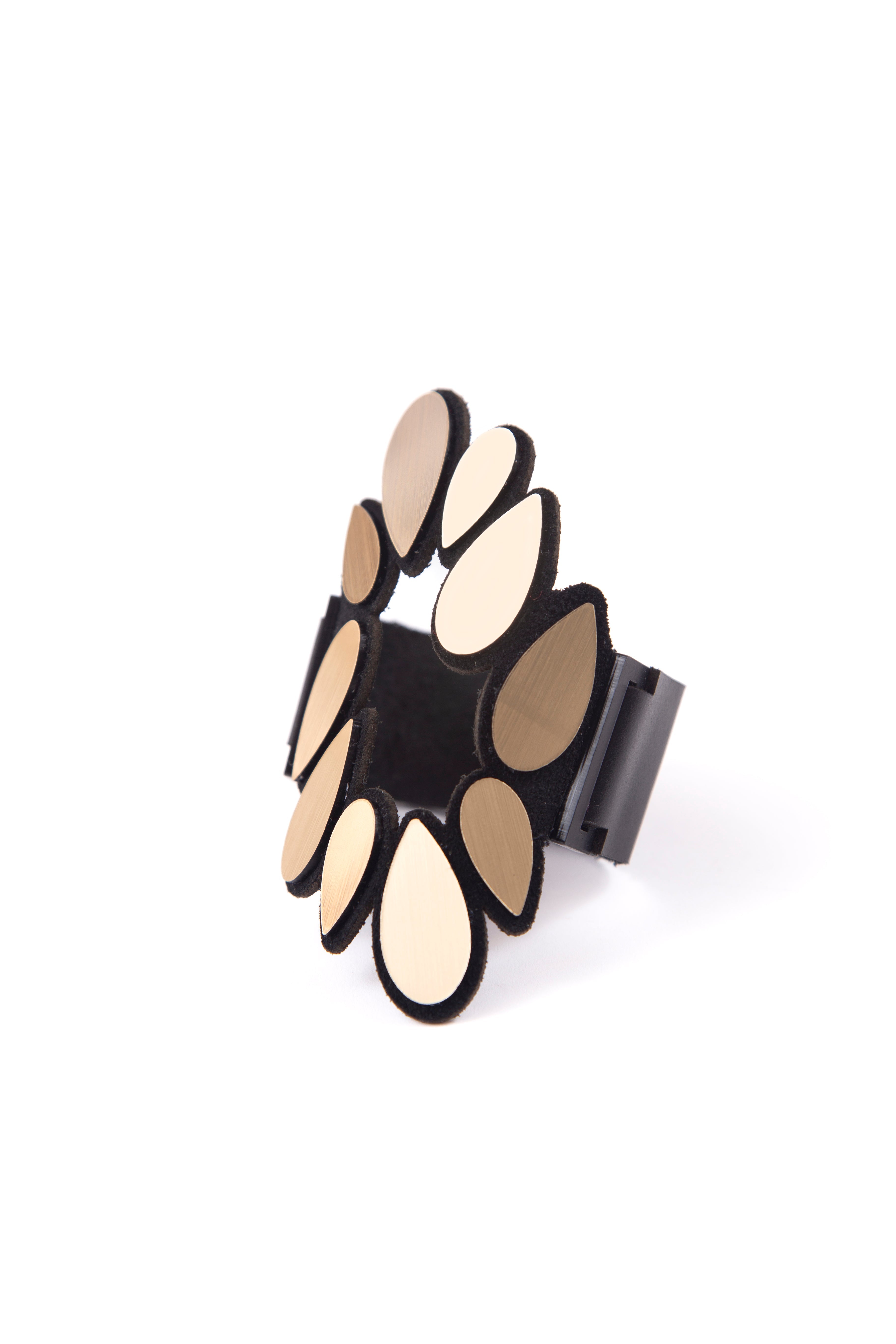 Brazalete Raindrop - Oro