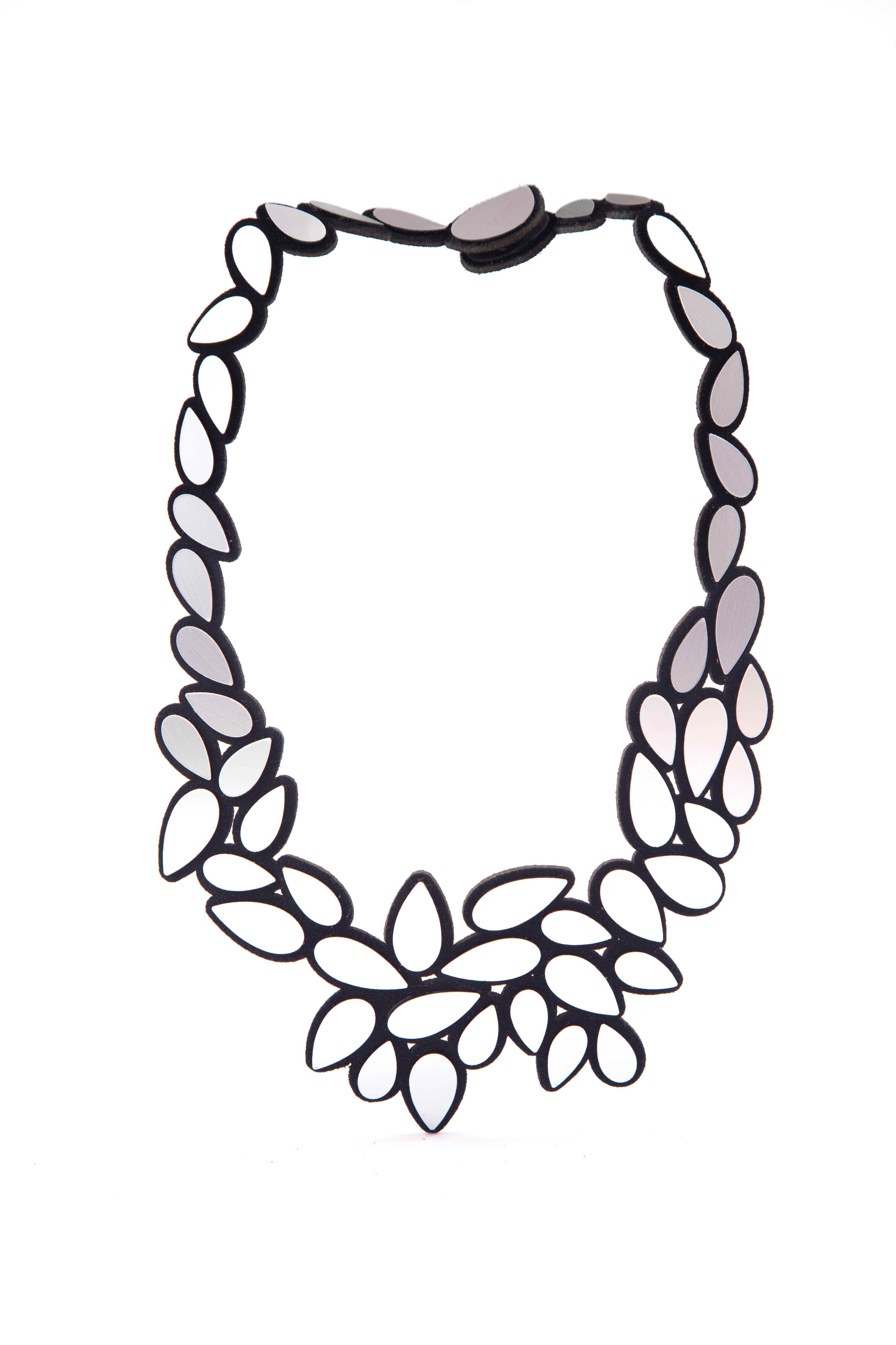 Collar Raindrop - Plata