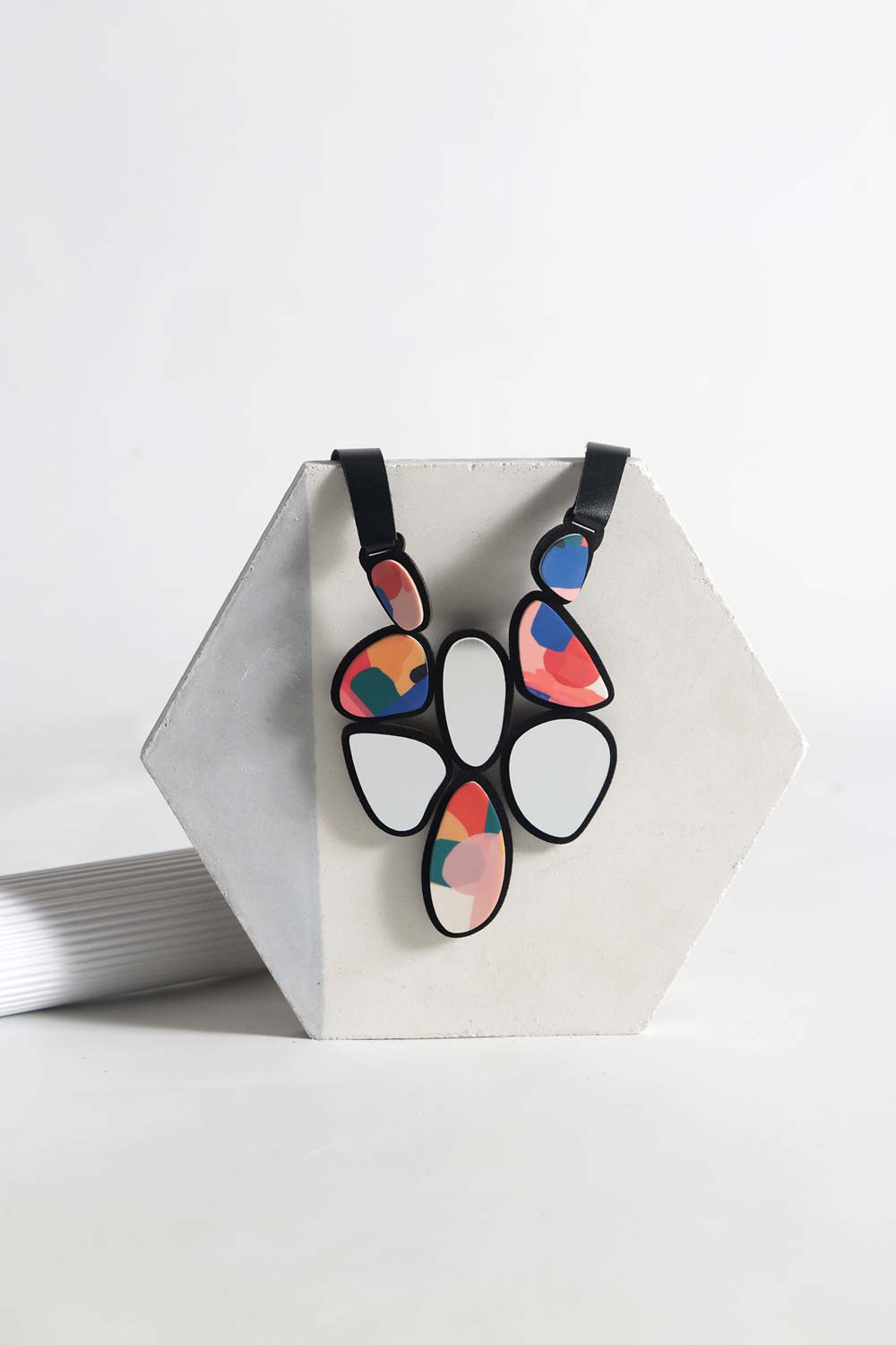 Stone Necklace Colorful