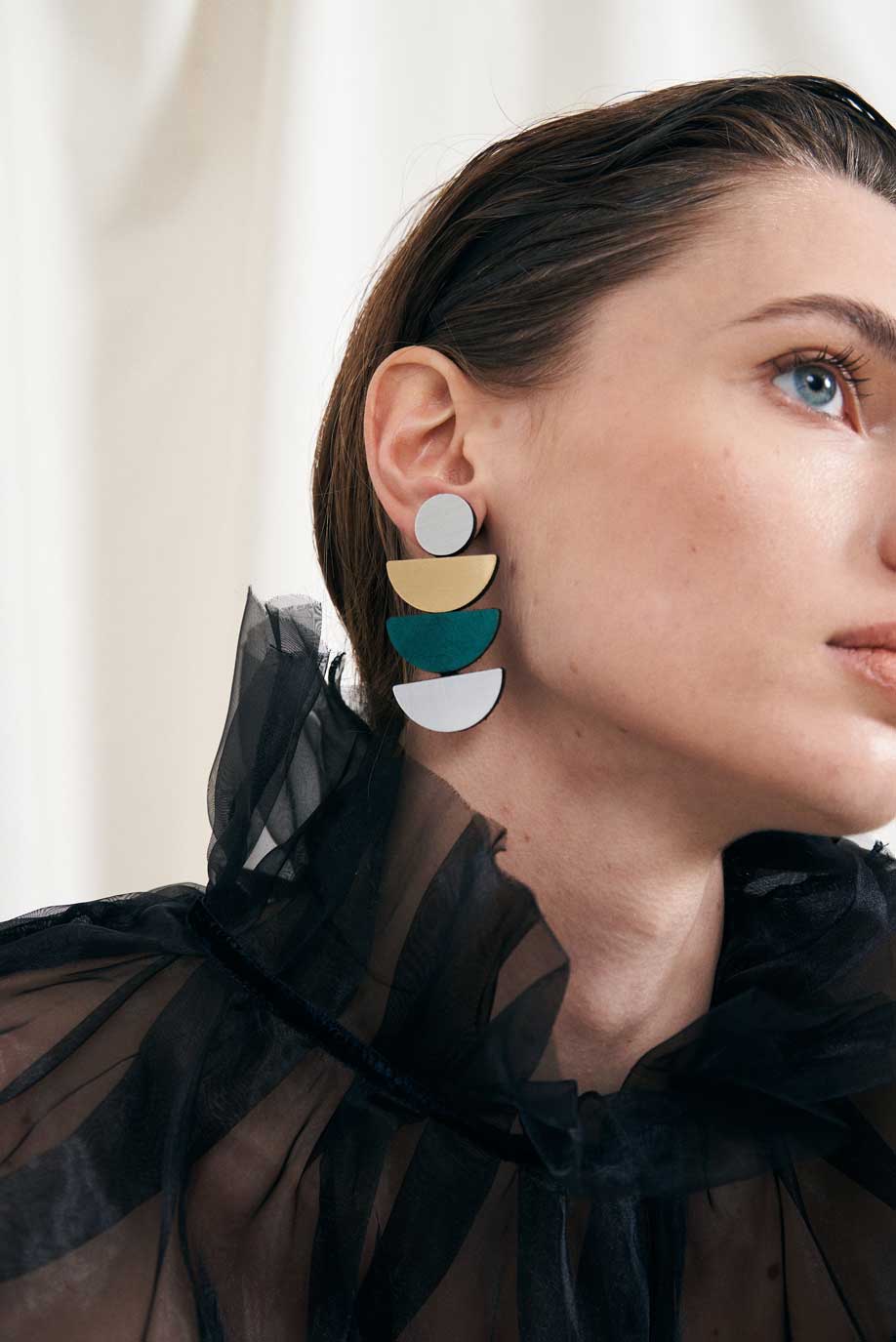 Sophie's Vision Earrings Semicircle