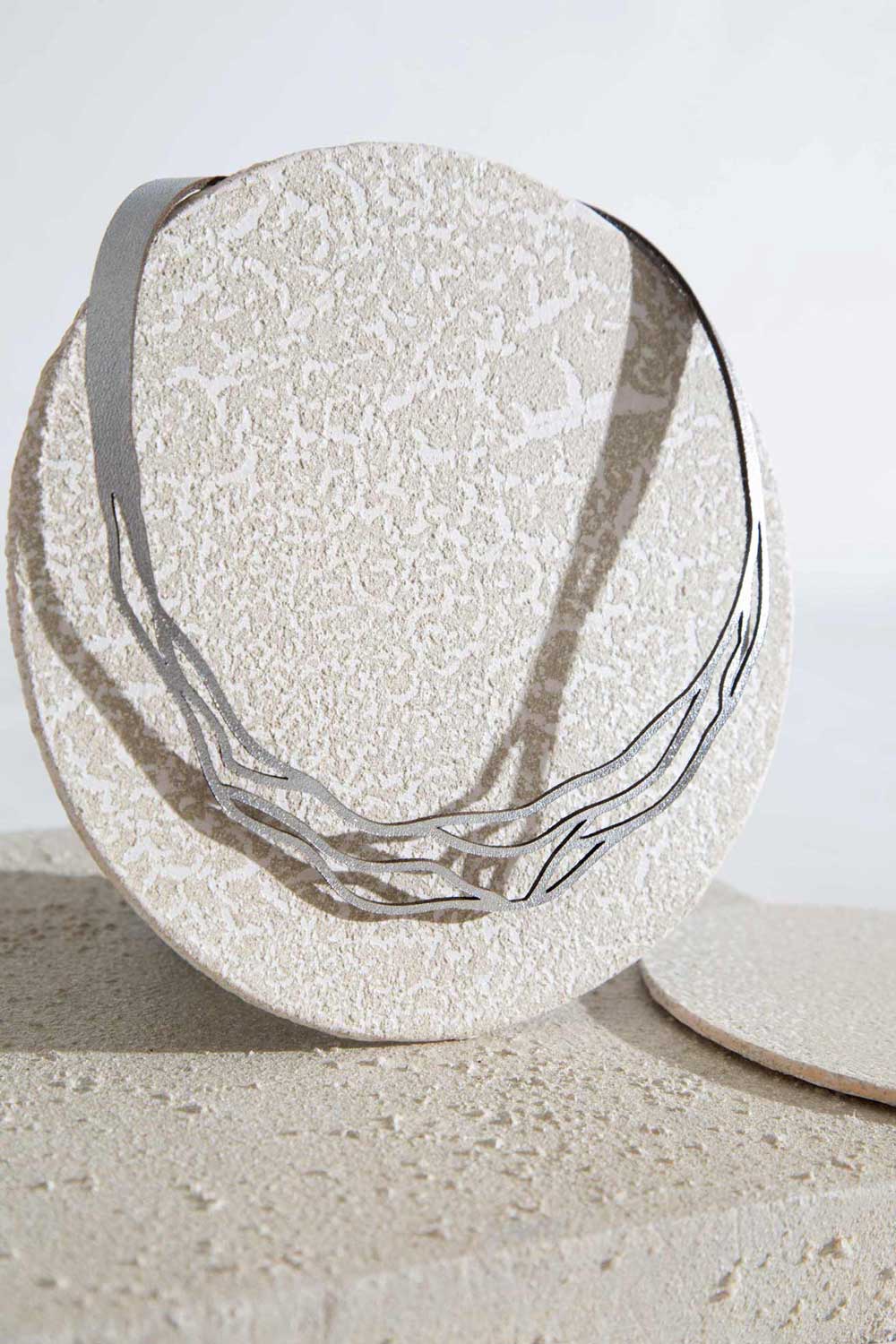 Collar Victoria Wave - Plata