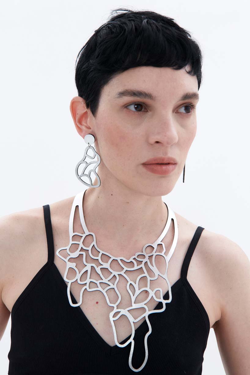 Collar Victoria Art Nouveau - Plata