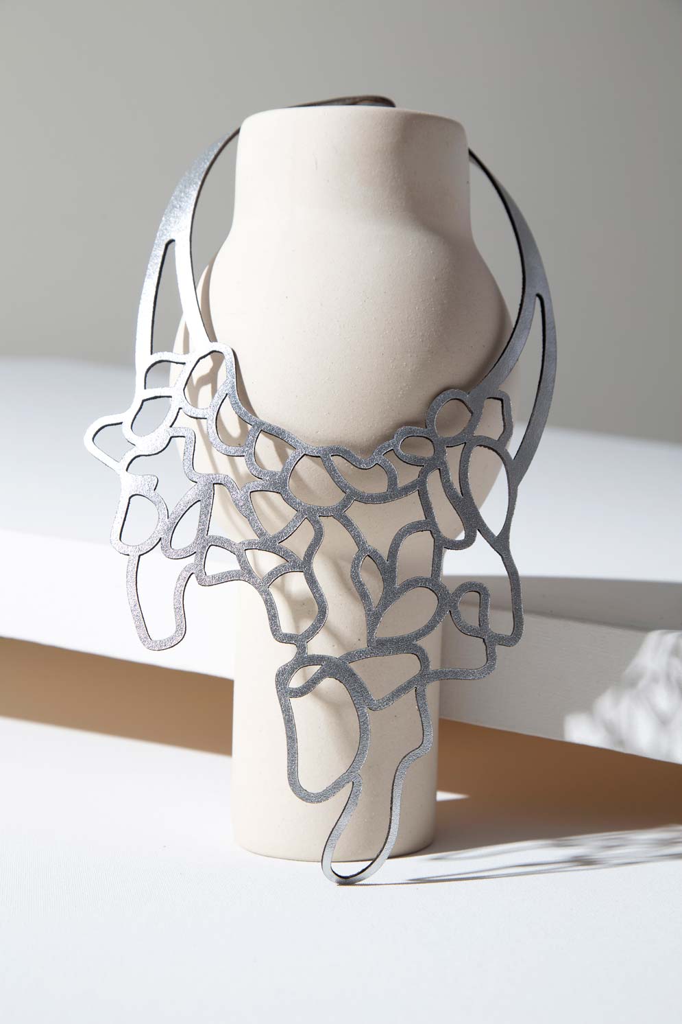 Collar Victoria Art Nouveau - Plata
