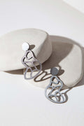 Pendientes Victoria Art Nouveau - Plata