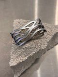 Brazalete Victoria Olas - Plata